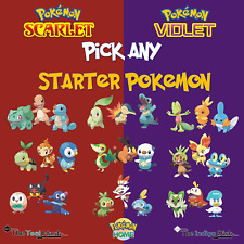 Usado, ✨All Starters ✨Brilhante, Não Brilhante ✨ Personalizado ✨ 6 IV ✨Pokemon Escarlate e Violeta comprar usado  Enviando para Brazil