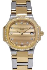 Relógio feminino Patek Philippe Nautilus ouro amarelo 18k/diamante aço 27 mm 4700 comprar usado  Enviando para Brazil