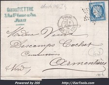 60c lettre etoile d'occasion  Agde