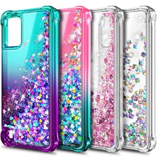 Capa telefone cachoeira flutuante glitter 5G para BLU View SPEED (B1550VL) comprar usado  Enviando para Brazil