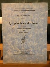 Franz schubert symphonie d'occasion  Rennes