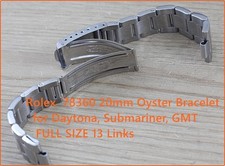RARA E COLECIONÁVEL 20mm ROLEX ORIGINAL 78360 PULSEIRA DE OSTRA Para DAYTONA, PERFEITO ESTADO comprar usado  Enviando para Brazil