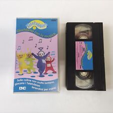 Videocassetta vhs teletubbies usato  Viareggio