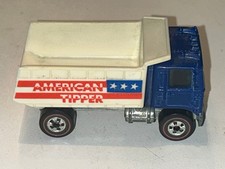1973 American Tipper Truck Hot Wheels Redline Original Azul- Super Limpo, usado comprar usado  Enviando para Brazil