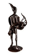 Statua Africana In Bronzo Musicista Suonatore Di Kora Burkina Faso - Unico # 692 na sprzedaż  Wysyłka do Poland