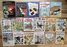 Lot Of 17 History Themed Usborne Books Including Encyclopedia Of Ancient World comprar usado  Enviando para Brazil