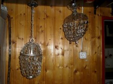 Antike hängelampen kristallgl gebraucht kaufen  Geisenheim