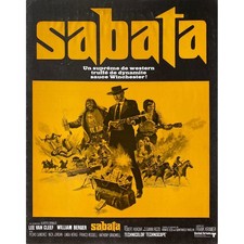 SABATA Herald 4p - 9x12 pol. - 1969 - Gianfranco Parolini, Lee Van Cleef comprar usado  Enviando para Brazil