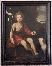 Tableau ancien portrait d'occasion  Paris XVII