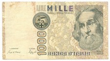 1000 lire falso usato  Pignataro Maggiore