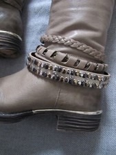 Bottes as98 cuir d'occasion  Villiers-sur-Marne