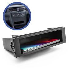Auto KFZ Radioblende Universell 1 DIN Ablagefach Radioschacht Blindschacht Fach comprar usado  Enviando para Brazil