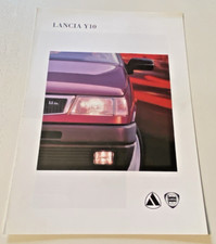 Brochure lancia y10 d'occasion Brochure lancia y10 d'occasion  Quarré-les-Tombes