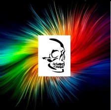 Skull face airbrush d'occasion  Expédié en France