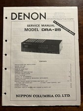 Denon model dra for sale  Hollywood