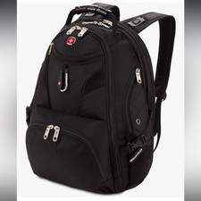 Mochila para laptop Swiss Gear 5977 ScanSmart 17” preta organizador de viagem espaçoso comprar usado  Enviando para Brazil