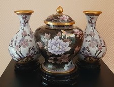 Cloisonné vase deckel gebraucht kaufen  Berlin