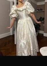 80s wedding dress for sale  BECKENHAM
