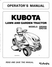 Kubota operator manual d'occasion  Expédié en Belgium