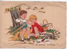Fancy postcard the d'occasion  Expédié en Belgium