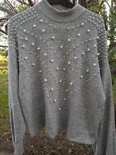Pull gris perles d'occasion  France