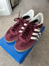 Burgundy adidas handball for sale  SHOTTS