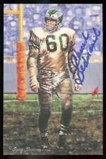 1992 Goal Line Art Collection Chuck Bednarik assinado/automático #/5000 GLAC EX SX286 comprar usado  Enviando para Brazil