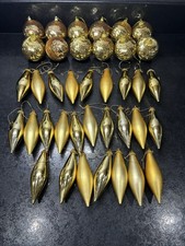 Vintage gold christmas for sale  COVENTRY