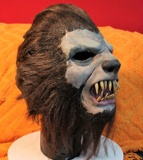 MÁSCARA DE LÁTEX WOLFMAN Halloween hombre lobo lobisomem terror terror rímel cosplay comprar usado  Enviando para Brazil