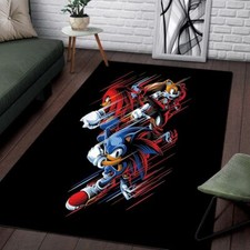 Tapete Sonic 3 The Hedgehog - Tapete lavável antiderrapante para quarto de jogadores e crianças comprar usado  Enviando para Brazil