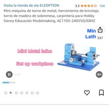 Mini torno para for sale  Olathe