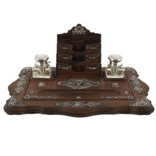 Wood desk stand for sale  Mc Leansville