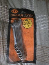 Combination spanner set for sale  TREHARRIS