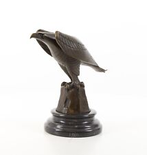 Schöne bronzeskulptur adler gebraucht kaufen  Münster