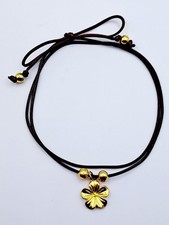 Collana choker cordino usato  Senago