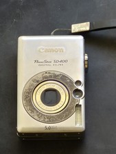 Canon Power Shot Elph Sd400 Digital 5. Câmera compacta prata preta 0 comprar usado  Enviando para Brazil