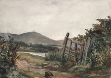 Watercolour painting landscape for sale  UK