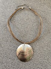 Large shell pendant for sale  Morristown