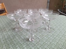 Coupes champagne cristal d'occasion  Vallon-en-Sully