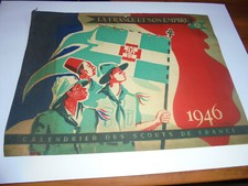 Scoutisme calendrier scouts d'occasion  Ancerville