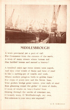 Middlesbrough vintage postcard for sale Middlesbrough vintage postcard for sale  LONDON
