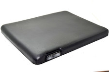 💎1994-2001 Dodge Ram 1500 3500 preto console central apoio de braço de couro tampa 19" fabricante de equipamento original, usado comprar usado  Enviando para Brazil