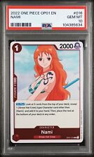 One Piece Romance Dawn Nami OP01-016 Foil Wave 1 PRE ERRATA PSA 10 em perfeito estado, usado comprar usado  Enviando para Brazil