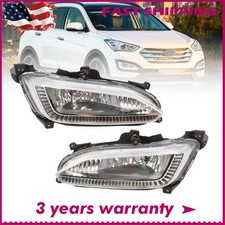 Para 2013-2015 Hyundai Santa Fe luzes de neblina esportivas lâmpada de neblina lateral para passageiros e motoristas, usado comprar usado  Enviando para Brazil