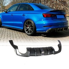 Luz de freio labial difusor traseiro fibra de carbono para Audi 8V RS3 S3 Sedan 17-20, usado comprar usado Luz de freio labial difusor traseiro fibra de carbono para Audi 8V RS3 S3 Sedan 17-20, usado comprar usado  Enviando para Brazil