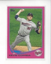 2013 Topps Update Pink #US289 Kevin Correia Twins /50  comprar usado  Enviando para Brazil