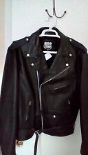 Leather motorcycle jacket for sale  Arlington