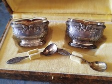 Paire salerons argent d'occasion  Draguignan