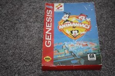 Animaniacs (Sega Genesis, 1994) - com estojo de papelão, manual e cartão de registro comprar usado  Enviando para Brazil
