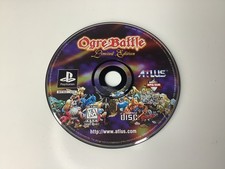 PlayStation 1 Ogre Battle Edição Limitada Atlus 1997 SOMENTE DISCO DE TRABALHO TESTADO comprar usado  Enviando para Brazil